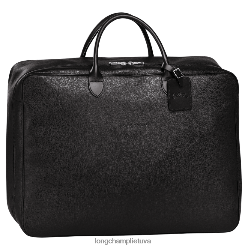 Longchamp le foulonne lagaminas juodas moterys krepšiai X6B2TB826