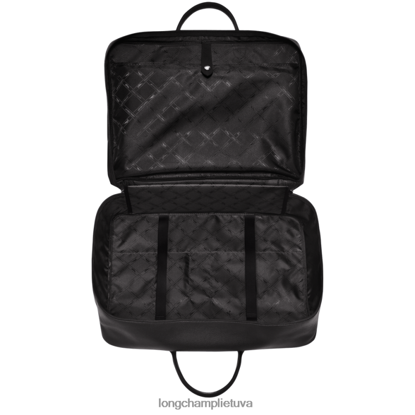 Longchamp le foulonne lagaminas juodas moterys krepšiai X6B2TB826