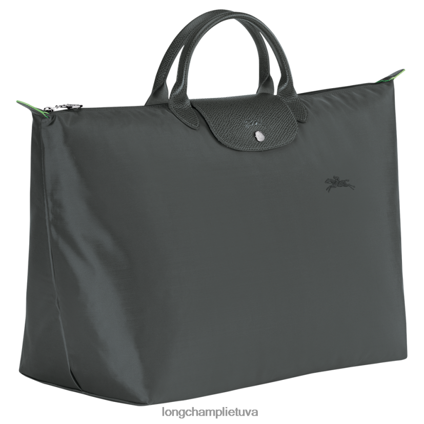 Longchamp le pliage green kelioninis krepšys grafitas moterys krepšiai X6B2TB789