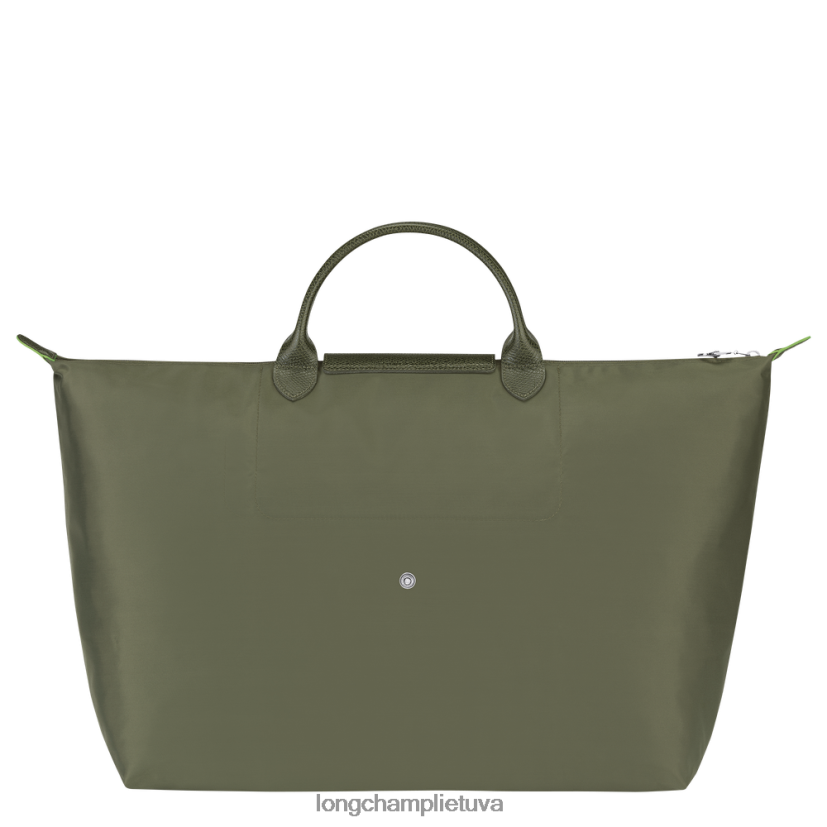 Longchamp le pliage green kelioninis krepšys miškas moterys krepšiai X6B2TB787