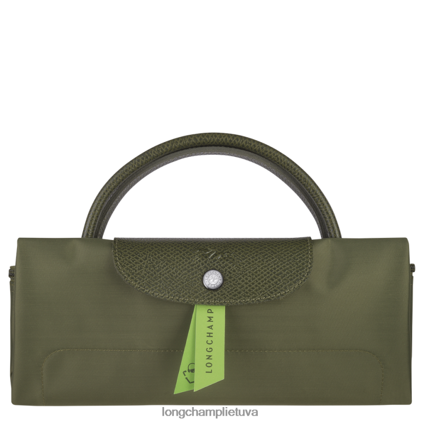 Longchamp le pliage green kelioninis krepšys miškas moterys krepšiai X6B2TB787