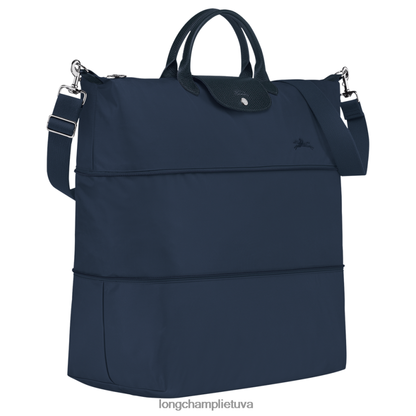 Longchamp le pliage green plečiamas kelioninis krepšys karinis jūrų laivynas moterys krepšiai X6B2TB804