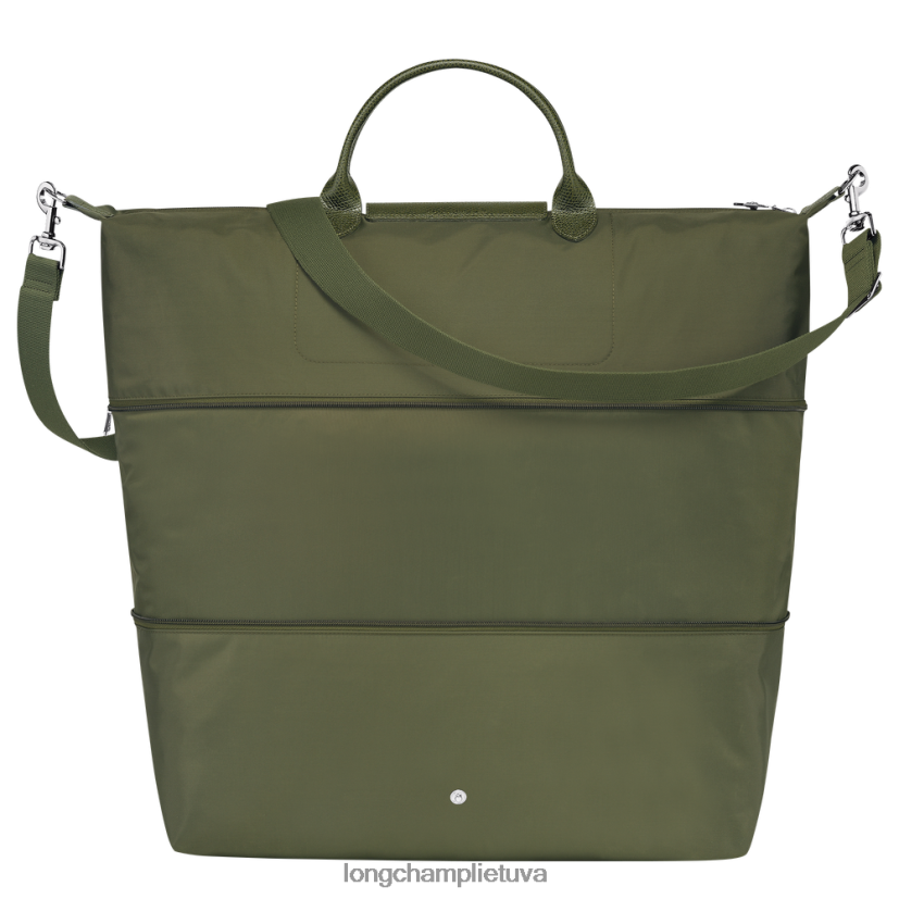 Longchamp le pliage green plečiamas kelioninis krepšys miškas moterys krepšiai X6B2TB801