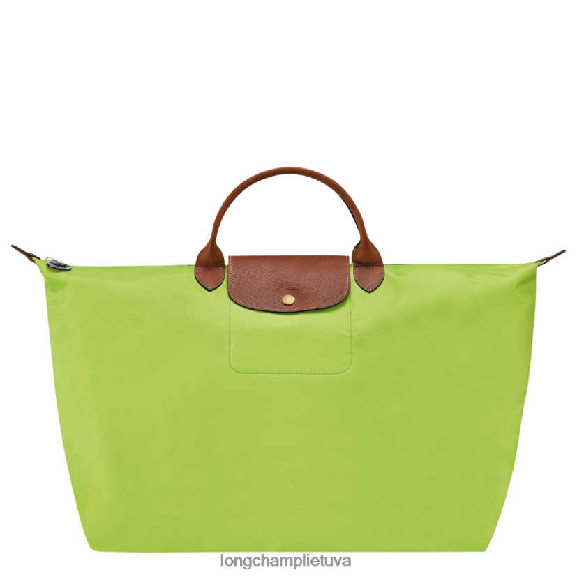 Longchamp le pliage originalus kelioninis krepšys žalia šviesa moterys krepšiai X6B2TB806