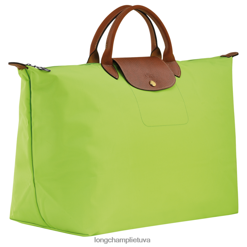 Longchamp le pliage originalus kelioninis krepšys žalia šviesa moterys krepšiai X6B2TB806
