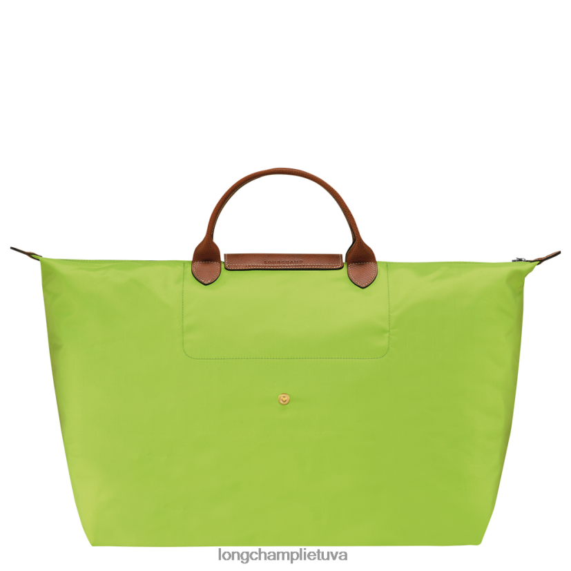 Longchamp le pliage originalus kelioninis krepšys žalia šviesa moterys krepšiai X6B2TB806