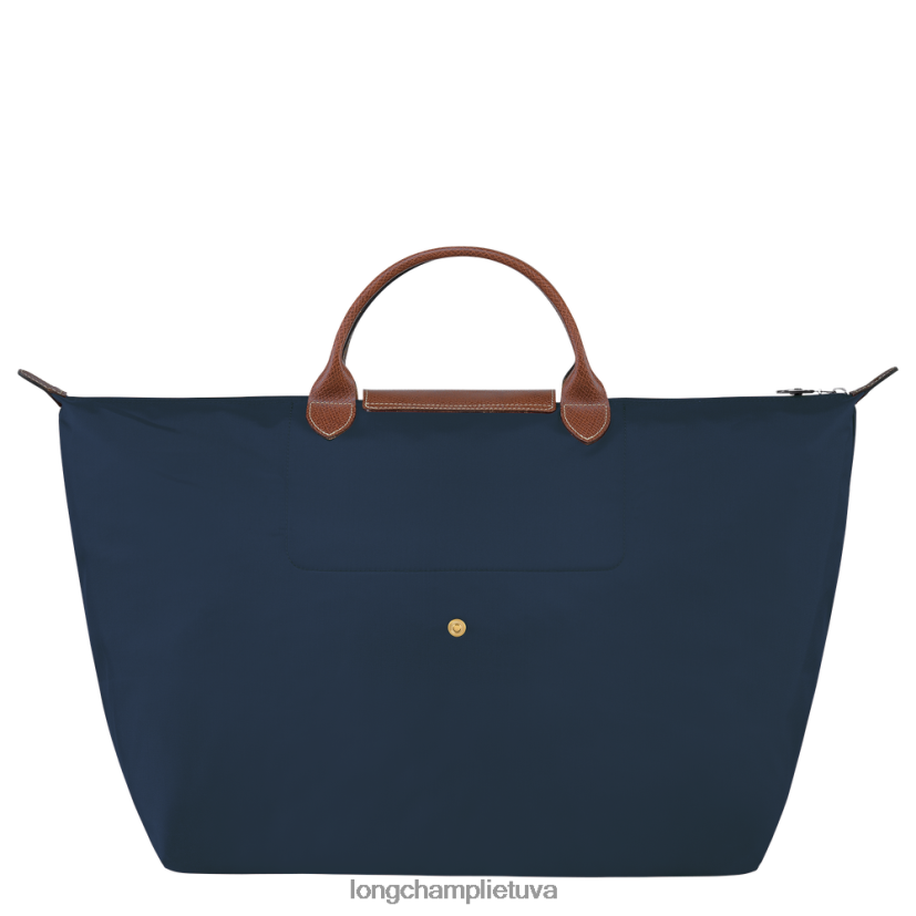 Longchamp le pliage originalus kelioninis krepšys karinis jūrų laivynas moterys krepšiai X6B2TB808
