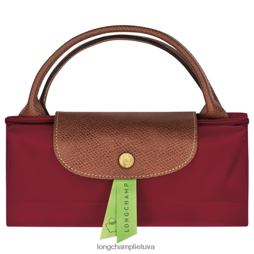 Longchamp le pliage originalus kelioninis krepšys raudona moterys krepšiai X6B2TB807
