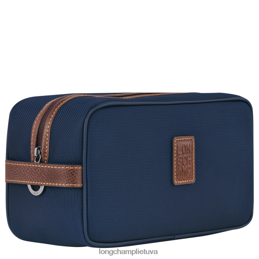 Longchamp Boxford tualeto reikmenų dėklas mėlyna moterys krepšiai X6B2TB867