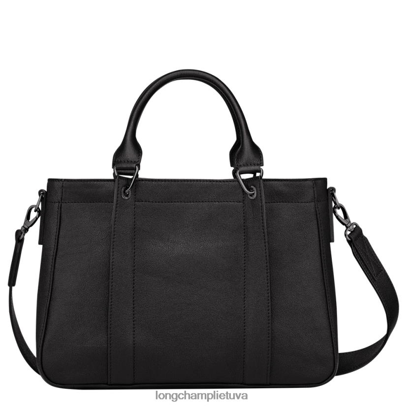 Longchamp 3d rankine juodas moterys krepšiai X6B2TB176
