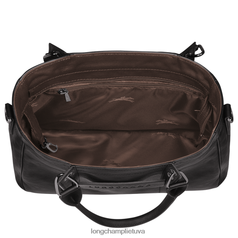 Longchamp 3d rankine juodas moterys krepšiai X6B2TB176
