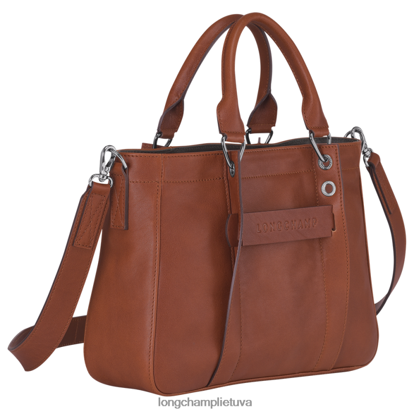 Longchamp 3d rankine konjako moterys krepšiai X6B2TB180