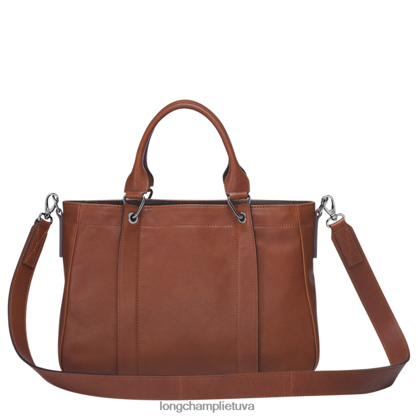 Longchamp 3d rankine konjako moterys krepšiai X6B2TB180