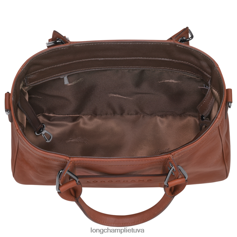 Longchamp 3d rankine konjako moterys krepšiai X6B2TB180