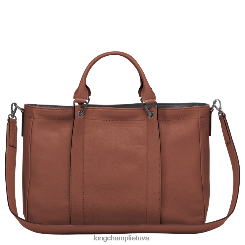 Longchamp 3d rankine konjako moterys krepšiai X6B2TB185
