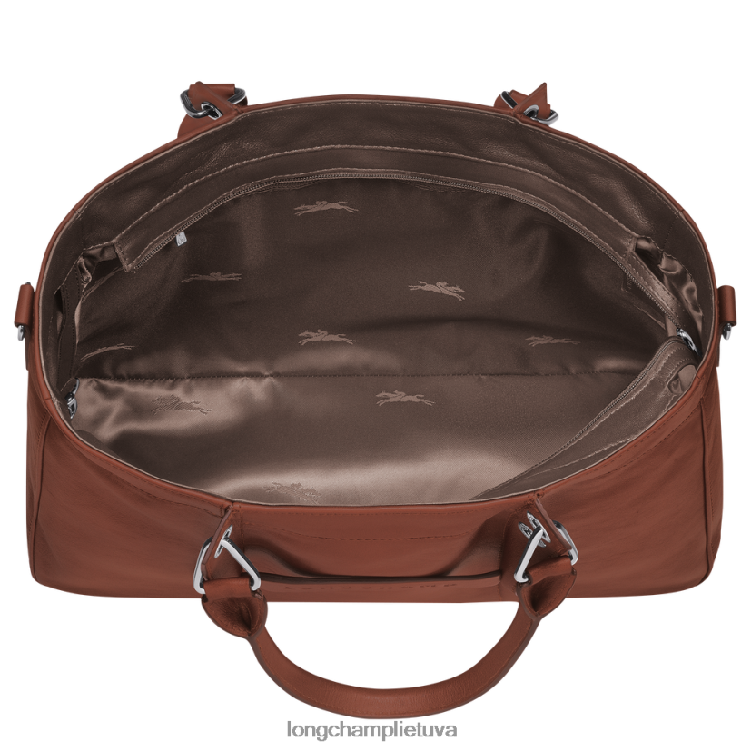 Longchamp 3d rankine konjako moterys krepšiai X6B2TB185