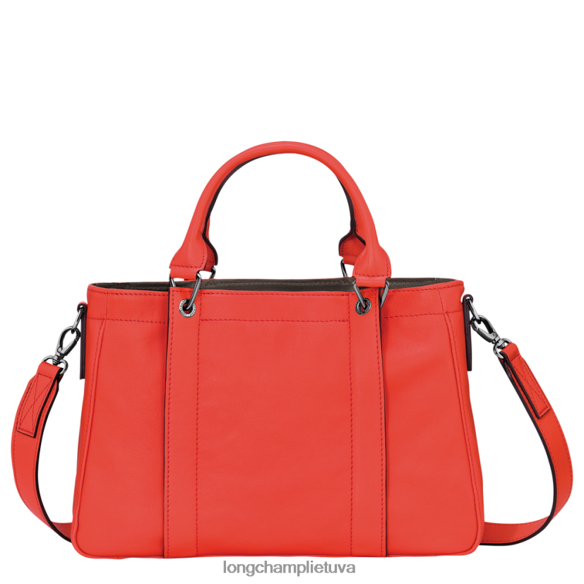 Longchamp 3d rankine oranžinė moterys krepšiai X6B2TB179