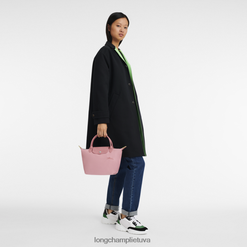 Longchamp le pliage žalia rankinė žiedlapis rožinis moterys krepšiai X6B2TB191