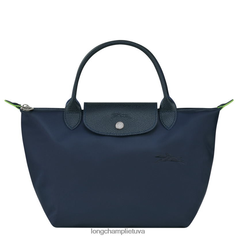 Longchamp le pliage žalia rankinė karinis jūrų laivynas moterys krepšiai X6B2TB190