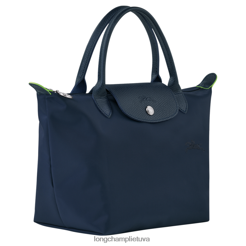 Longchamp le pliage žalia rankinė karinis jūrų laivynas moterys krepšiai X6B2TB190