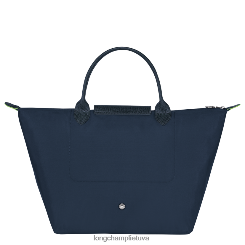 Longchamp le pliage žalia rankinė karinis jūrų laivynas moterys krepšiai X6B2TB195