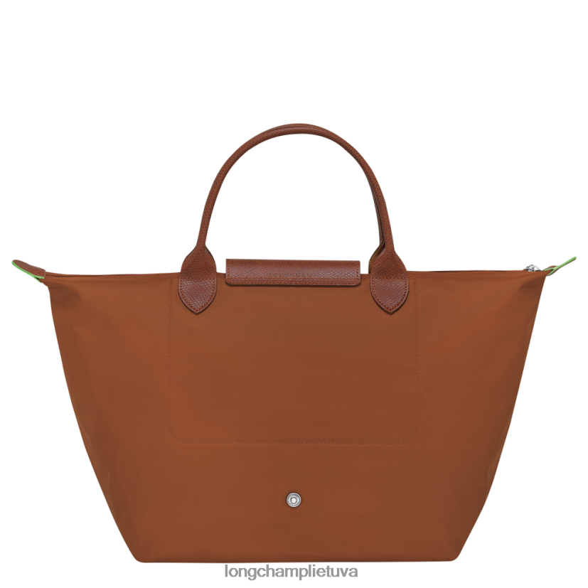 Longchamp le pliage žalia rankinė konjako moterys krepšiai X6B2TB42