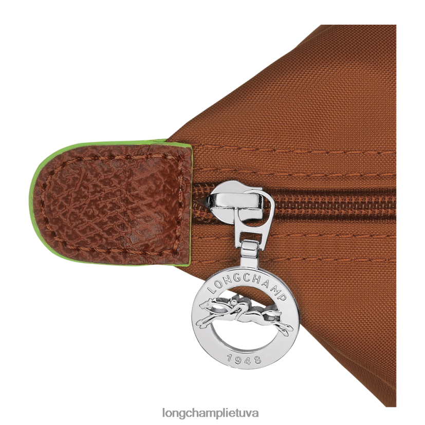 Longchamp le pliage žalia rankinė konjako moterys krepšiai X6B2TB42