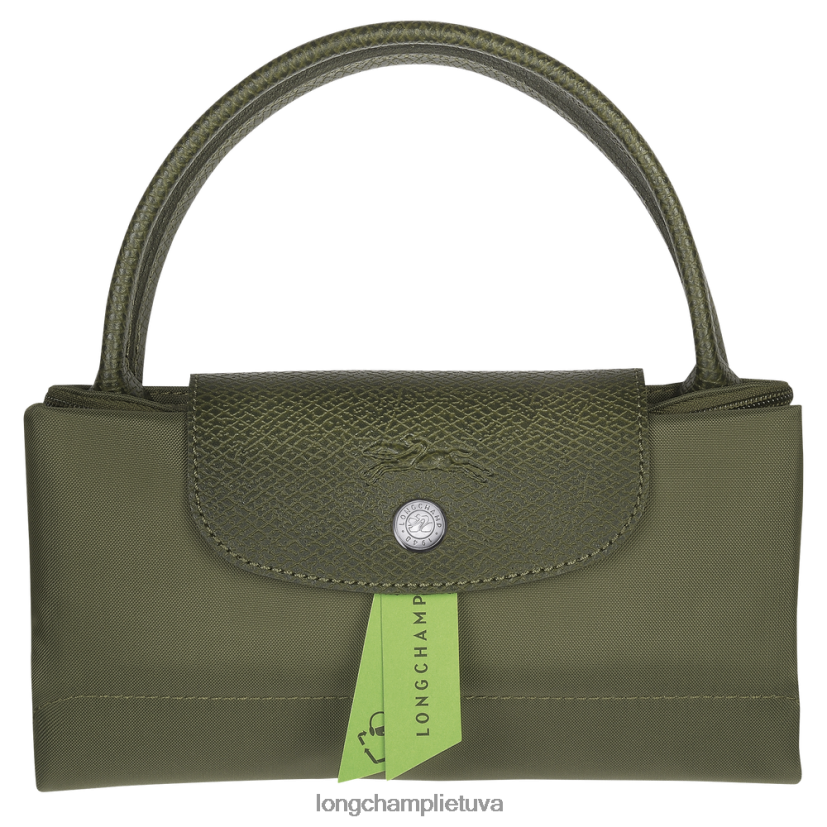 Longchamp le pliage žalia rankinė miškas moterys krepšiai X6B2TB187