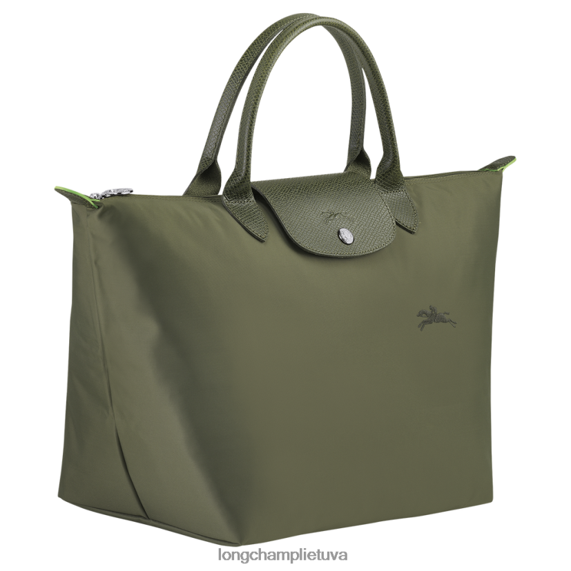 Longchamp le pliage žalia rankinė miškas moterys krepšiai X6B2TB193
