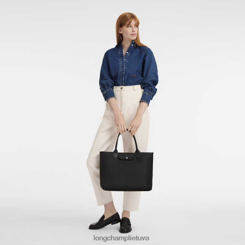 Longchamp le pliage city krepšys juodas moterys krepšiai X6B2TB83