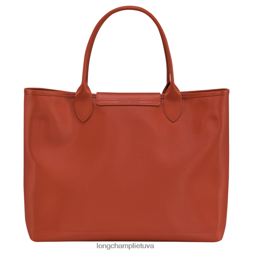 Longchamp le pliage city krepšys terakotos moterys krepšiai X6B2TB85