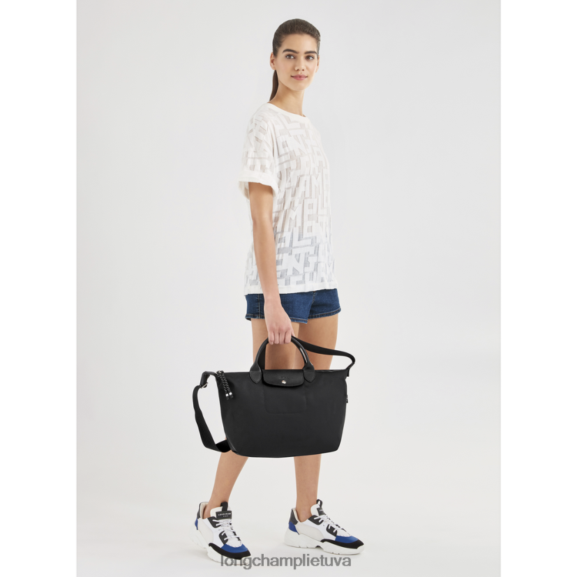 Longchamp le pliage energy rankinė juodas moterys krepšiai X6B2TB40