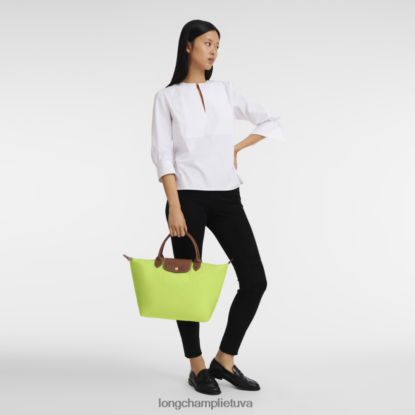 Longchamp le pliage originali rankine žalia šviesa moterys krepšiai X6B2TB205