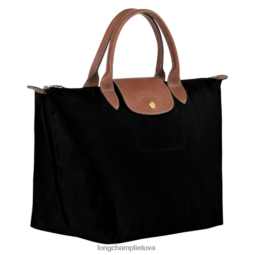 Longchamp le pliage originali rankine juodas moterys krepšiai X6B2TB204