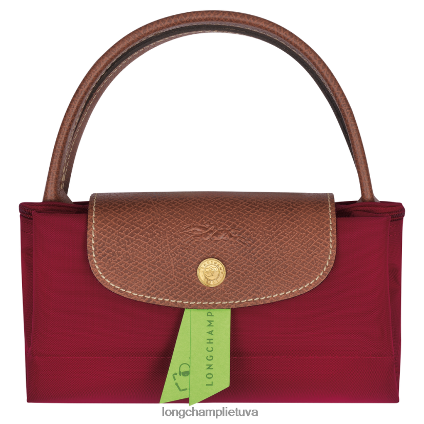 Longchamp le pliage originali rankine raudona moterys krepšiai X6B2TB199