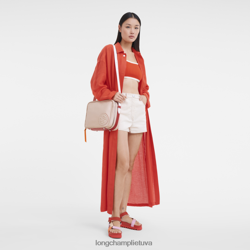 Longchamp le pliage xtra crossbody bag blyškiai rožinė moterys krepšiai X6B2TB155