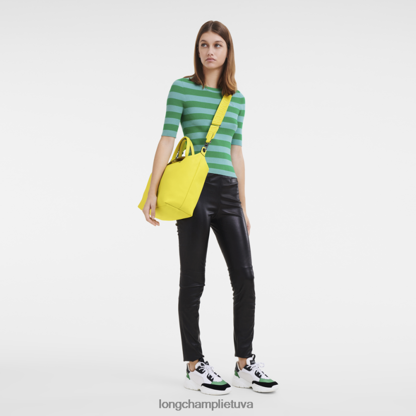 Longchamp le pliage xtra rankinė citrina moterys krepšiai X6B2TB140