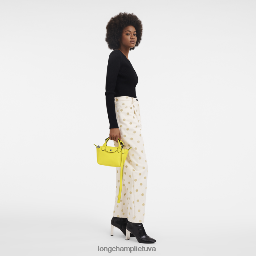 Longchamp le pliage xtra rankinė citrina moterys krepšiai X6B2TB146