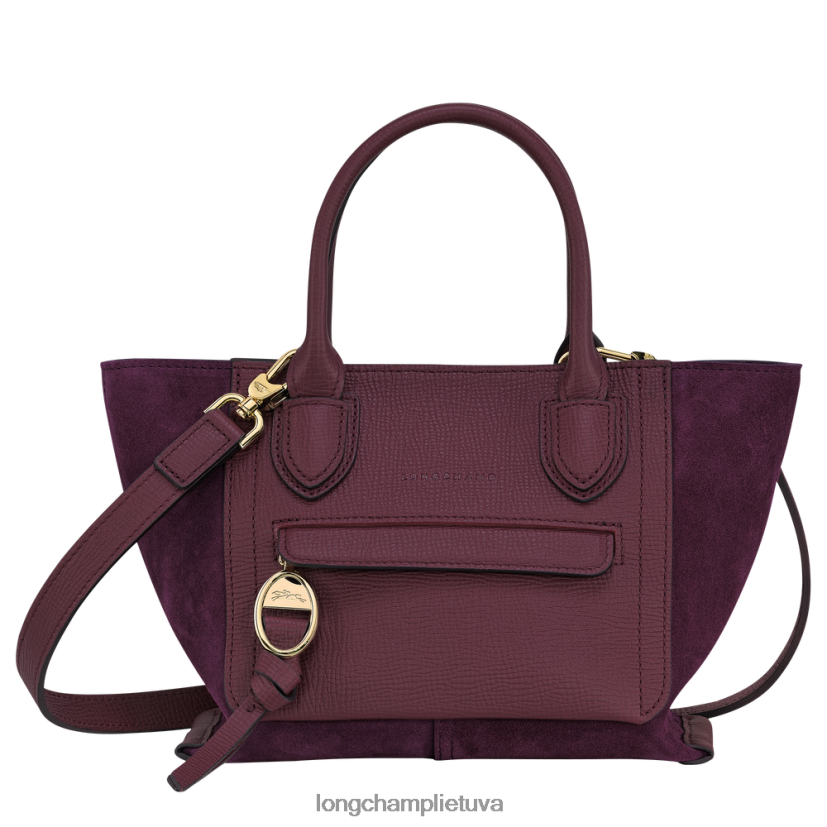 Longchamp pašto dėžutės rankinė bordo moterys krepšiai X6B2TB159