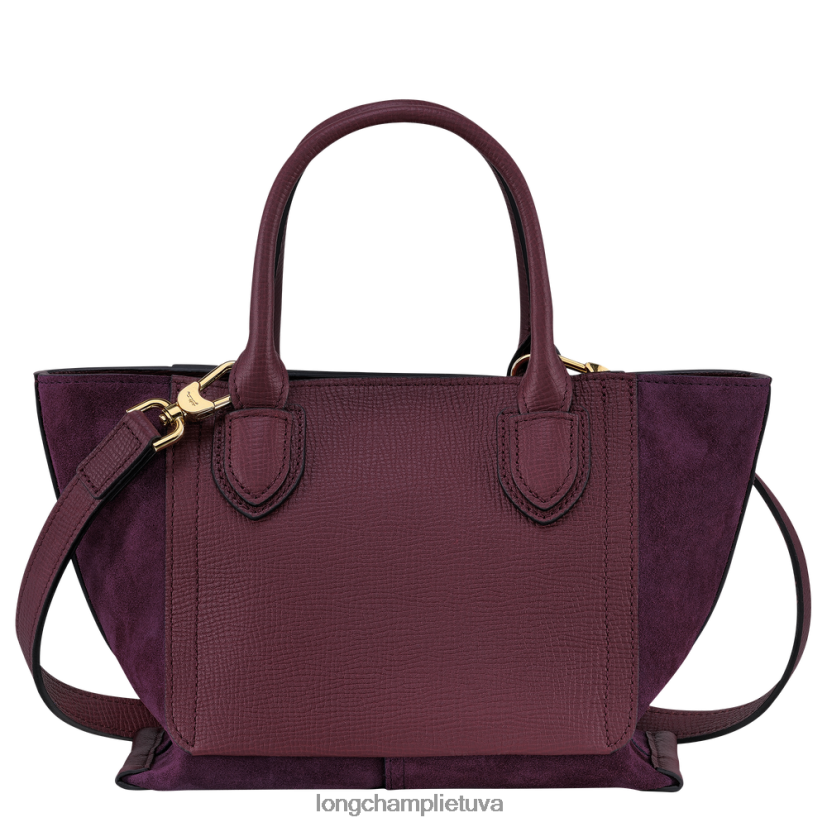 Longchamp pašto dėžutės rankinė bordo moterys krepšiai X6B2TB159