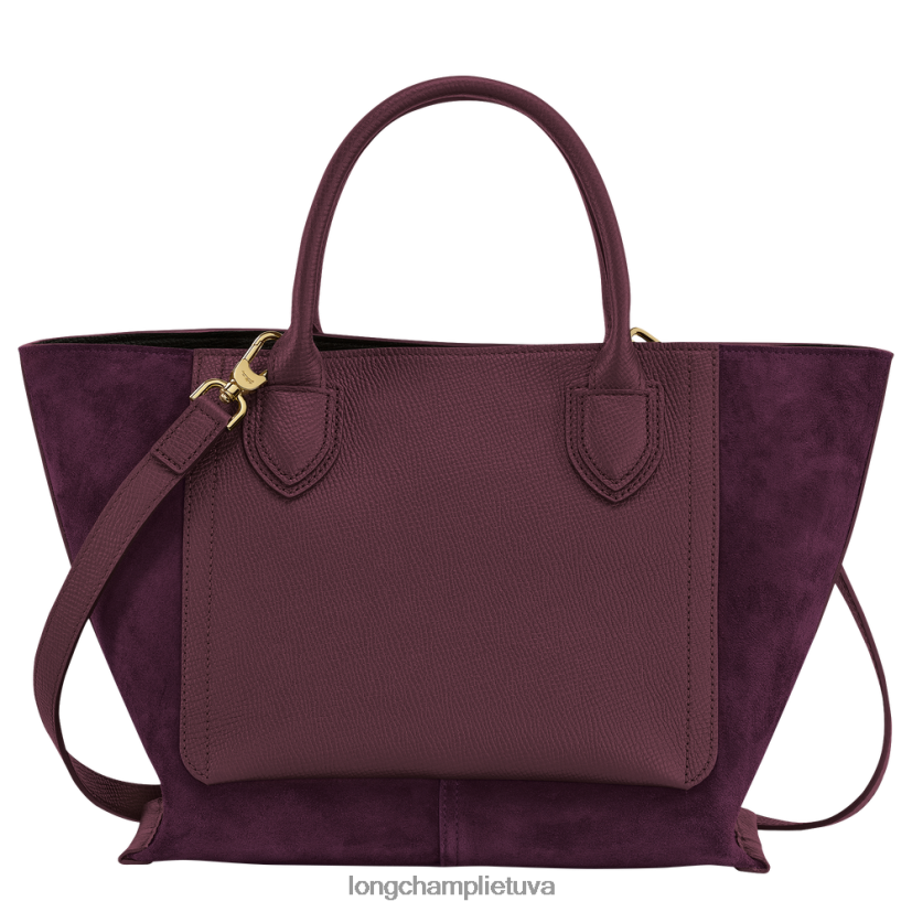Longchamp pašto dėžutės rankinė bordo moterys krepšiai X6B2TB161