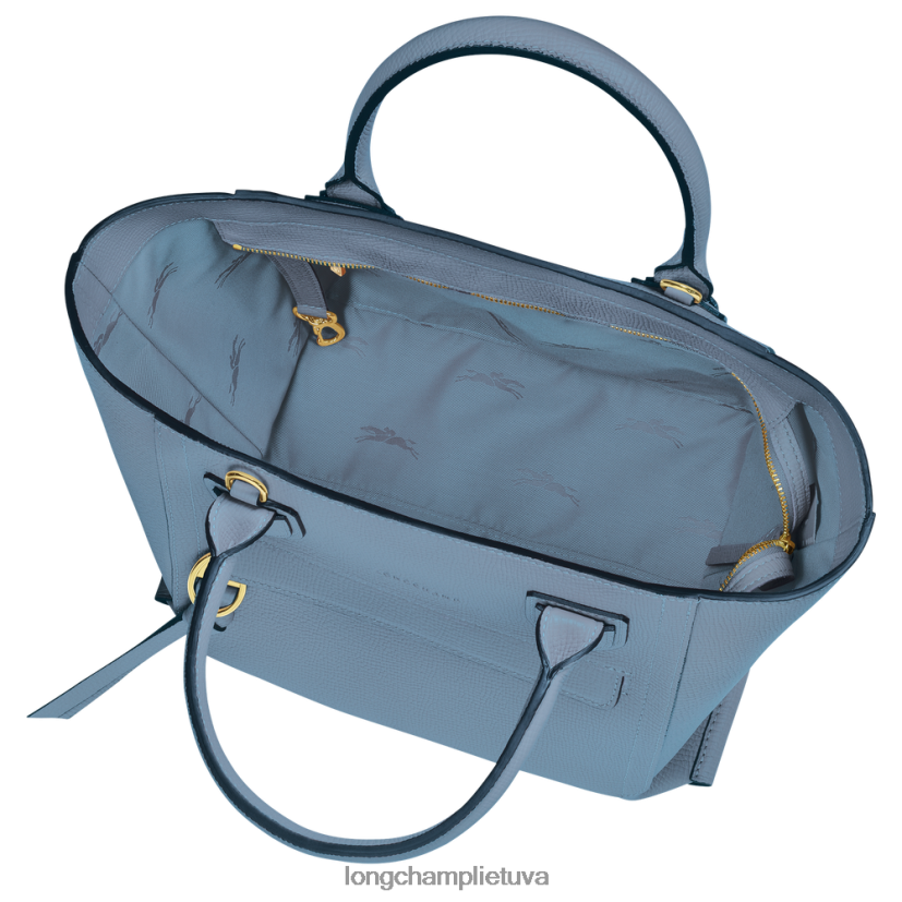 Longchamp pašto dėžutės rankinė šiferis moterys krepšiai X6B2TB169