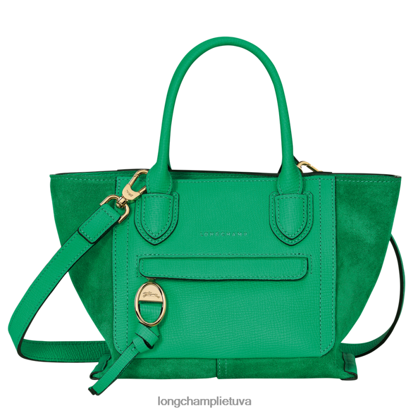 Longchamp pašto dėžutės rankinė žolė / žalia šviesa moterys krepšiai X6B2TB160