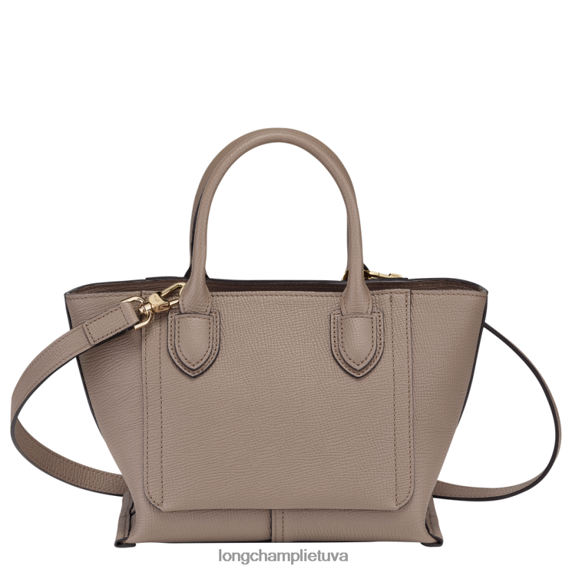 Longchamp pašto dėžutės rankinė taupe moterys krepšiai X6B2TB164