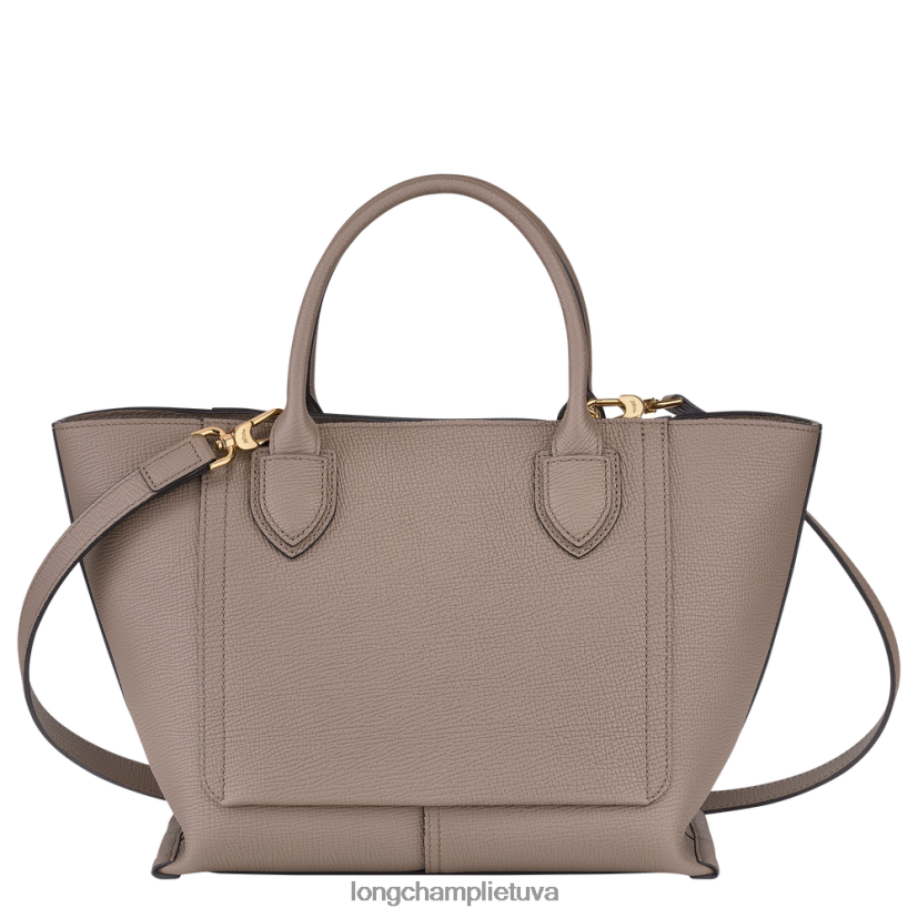 Longchamp pašto dėžutės rankinė taupe moterys krepšiai X6B2TB168