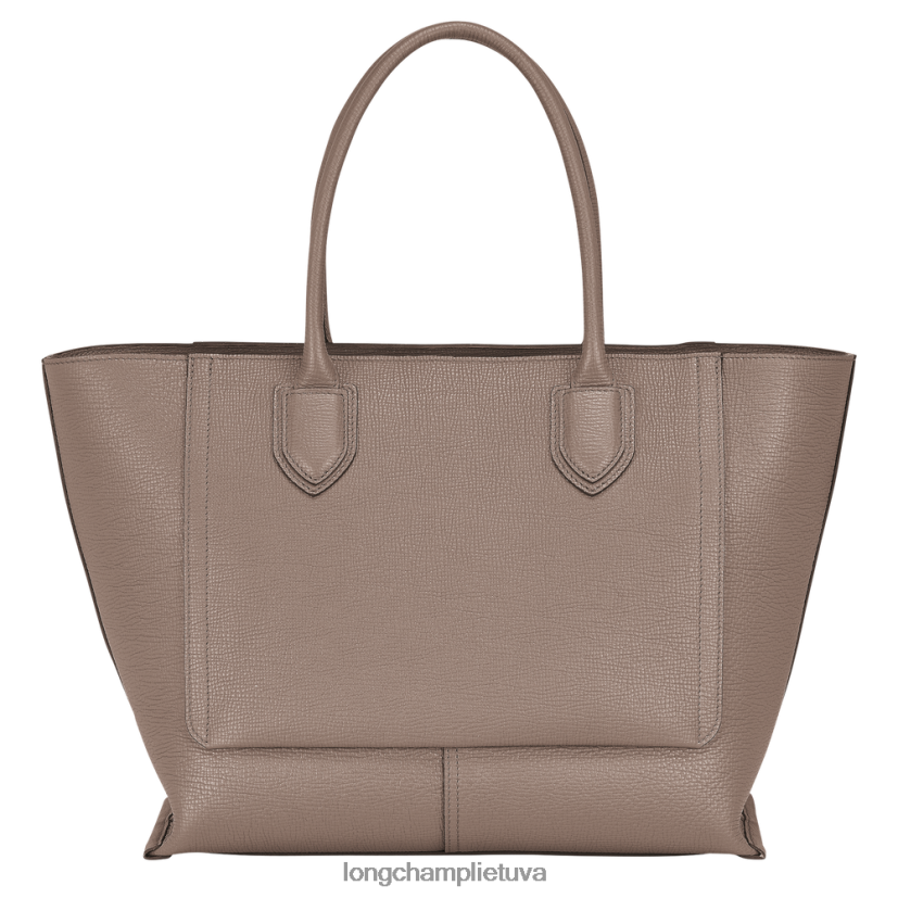 Longchamp pašto dėžutės rankinė taupe moterys krepšiai X6B2TB172