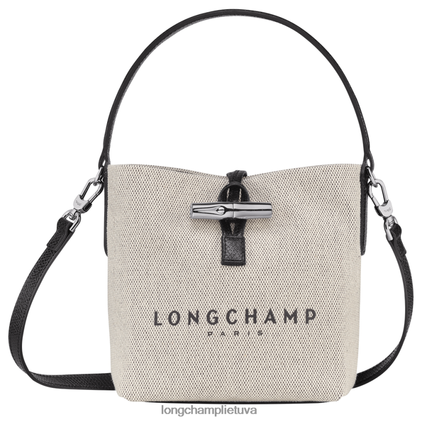Longchamp roseau kibiro krepšys ekru moterys krepšiai X6B2TB117