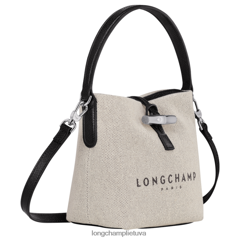 Longchamp roseau kibiro krepšys ekru moterys krepšiai X6B2TB117
