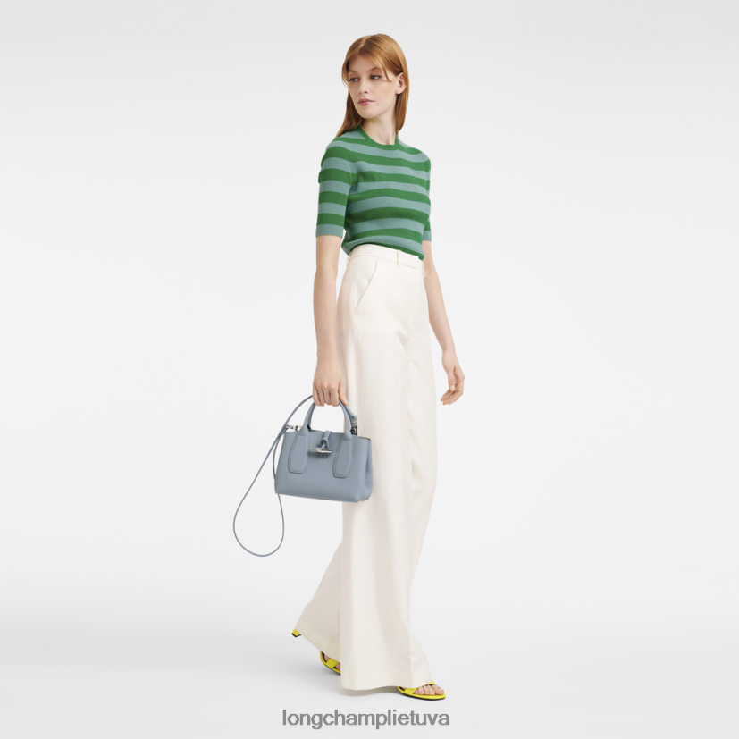 Longchamp roseau rankinė debesėlis mėlynas moterys krepšiai X6B2TB115