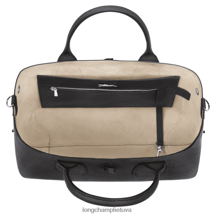 Longchamp roseau rankinė juodas moterys krepšiai X6B2TB103